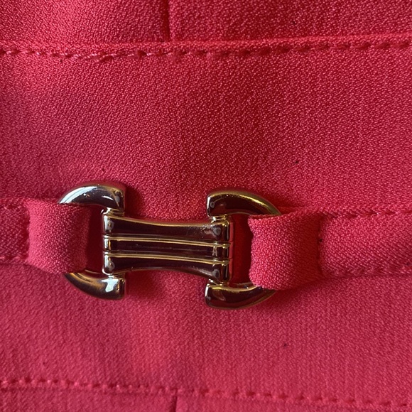 NWT Tahari Arthur S Levine Dress Coral Size 4 - Picture 5 of 11